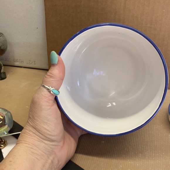 Portugal  Tivoli Zrike hand painted canister - Picture 4 of 7